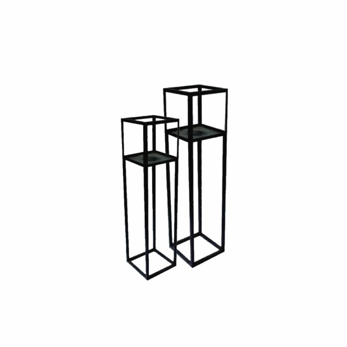 Pedestal glass box Set